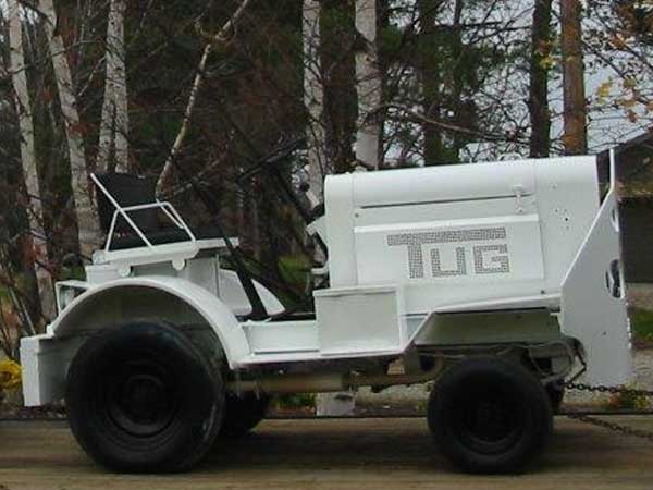 Refurbished Airline Ground Equipment Tug Tractor-AFTER